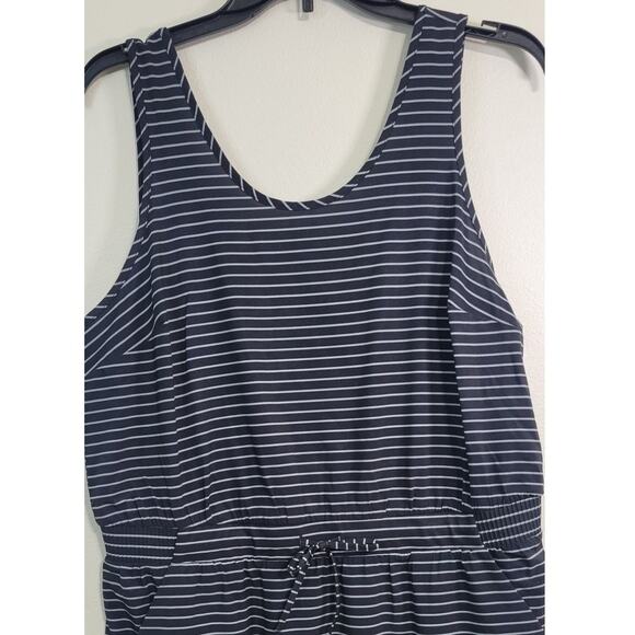 All in Motion Skirt Romper Womens Large Black/White Summer Workout Athletic NWT - Picture 3 of 9